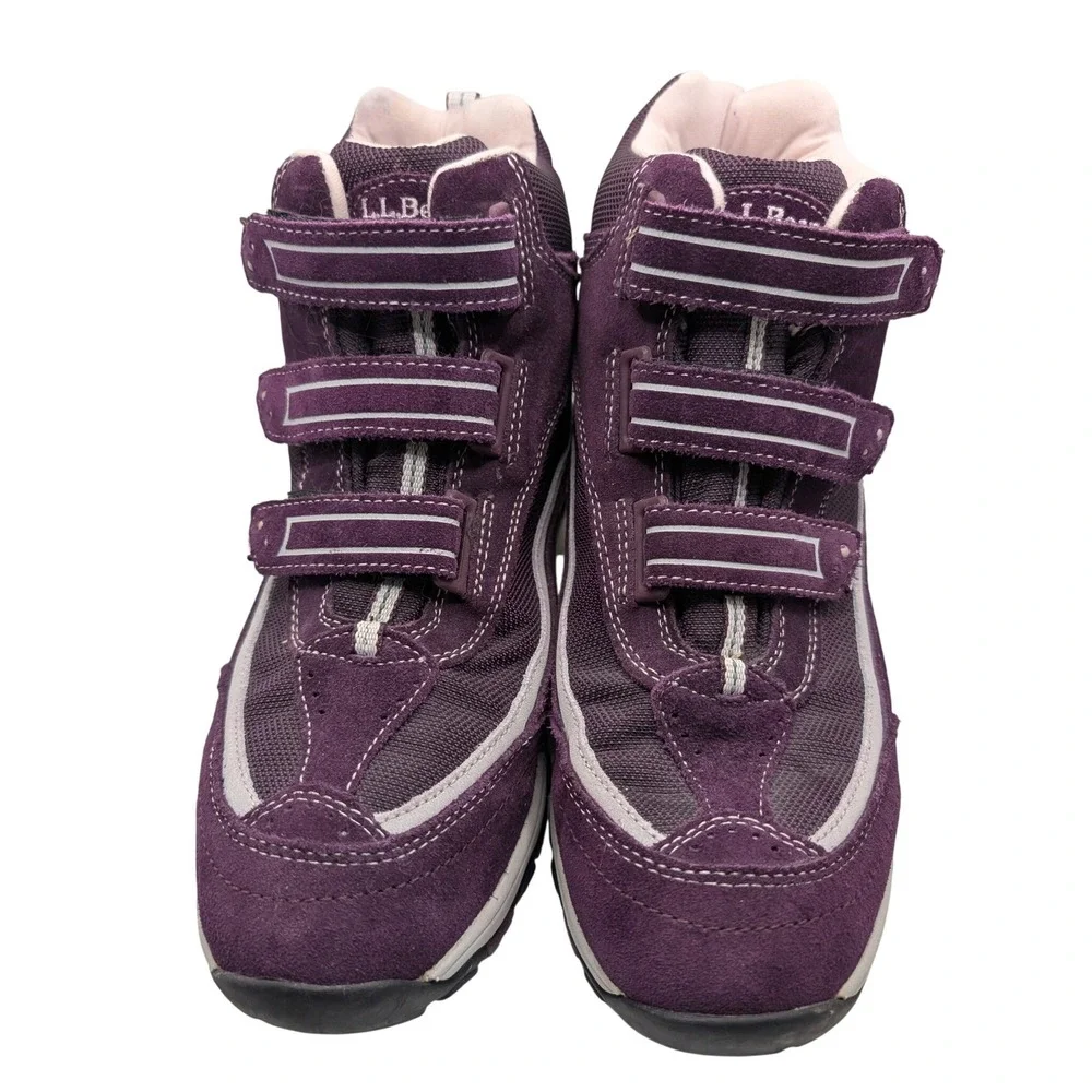 L.L. Bean Snow Sneakers Purple Waterproof PrimaLoft Boots 258268 - Size 11